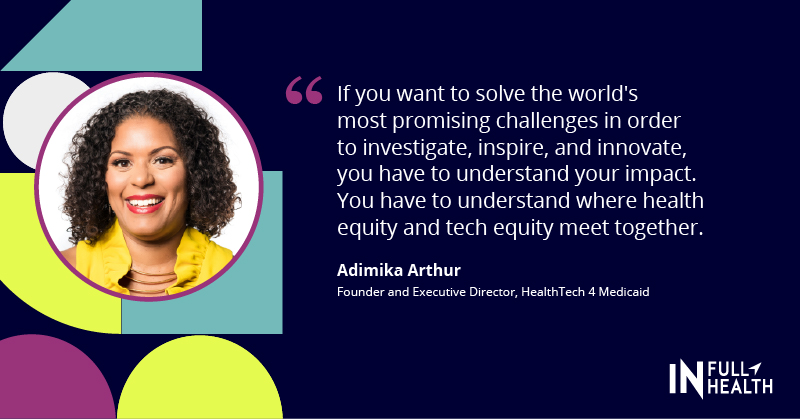 HealthTech 4 Medicaid Founder and Executive Director Adimika Arthur