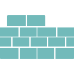 brick foundation icon