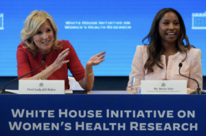 Dr. Jill Biden and Maria Toler at Women's Health Initiative event